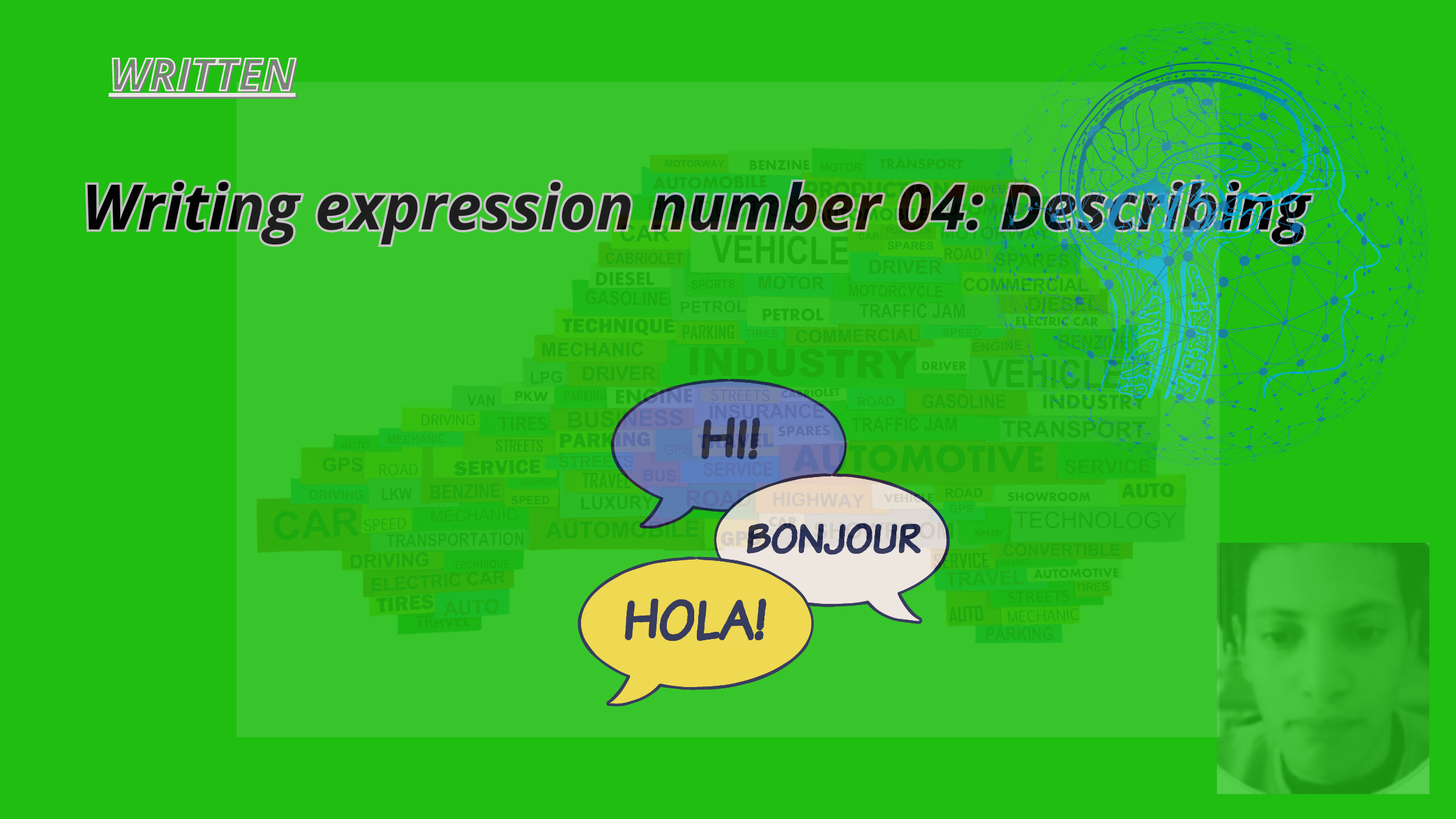 Writting expression number 04: Describing