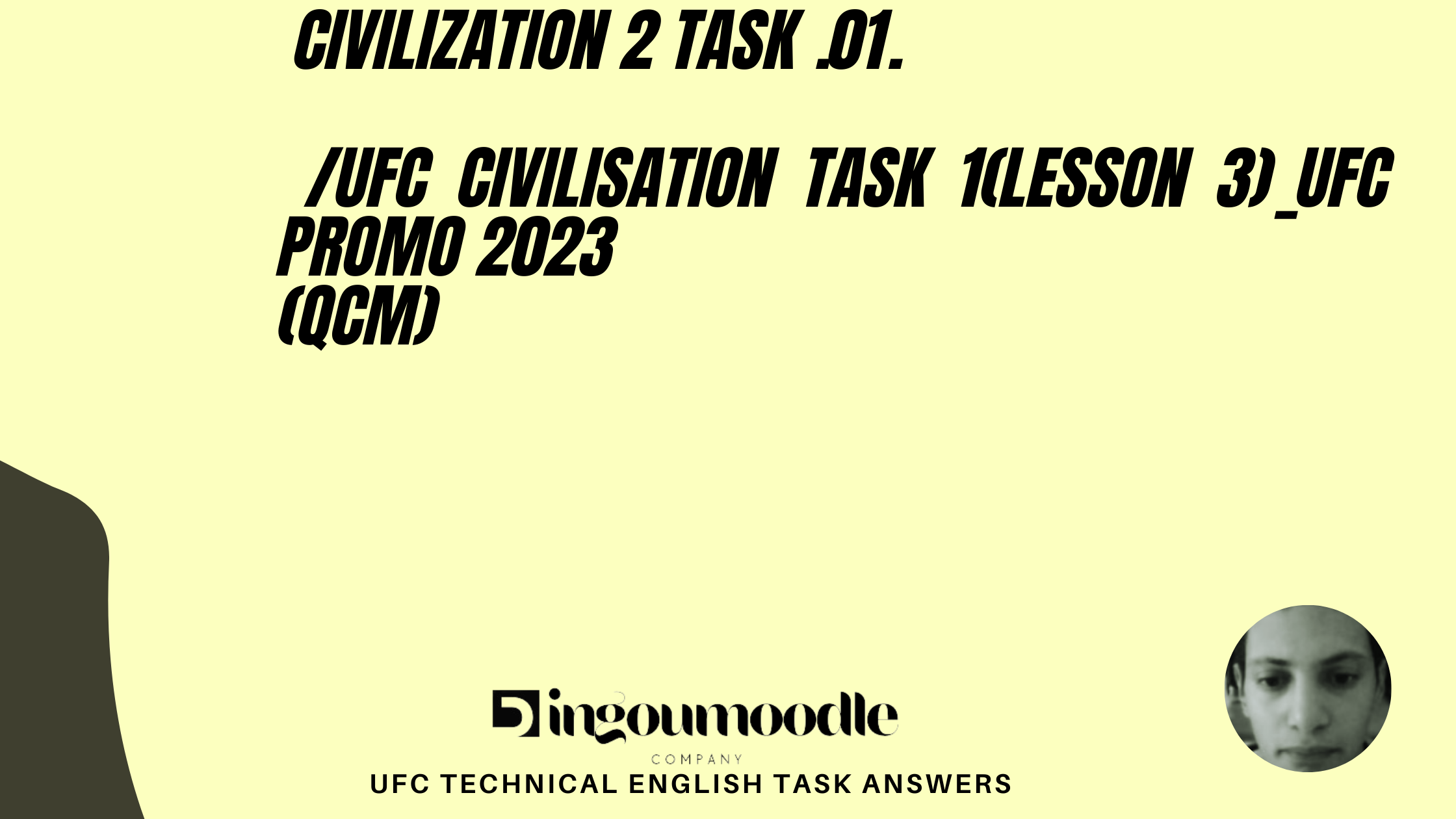 Civilisation task 1(lesson 3)_ufc promo 2023