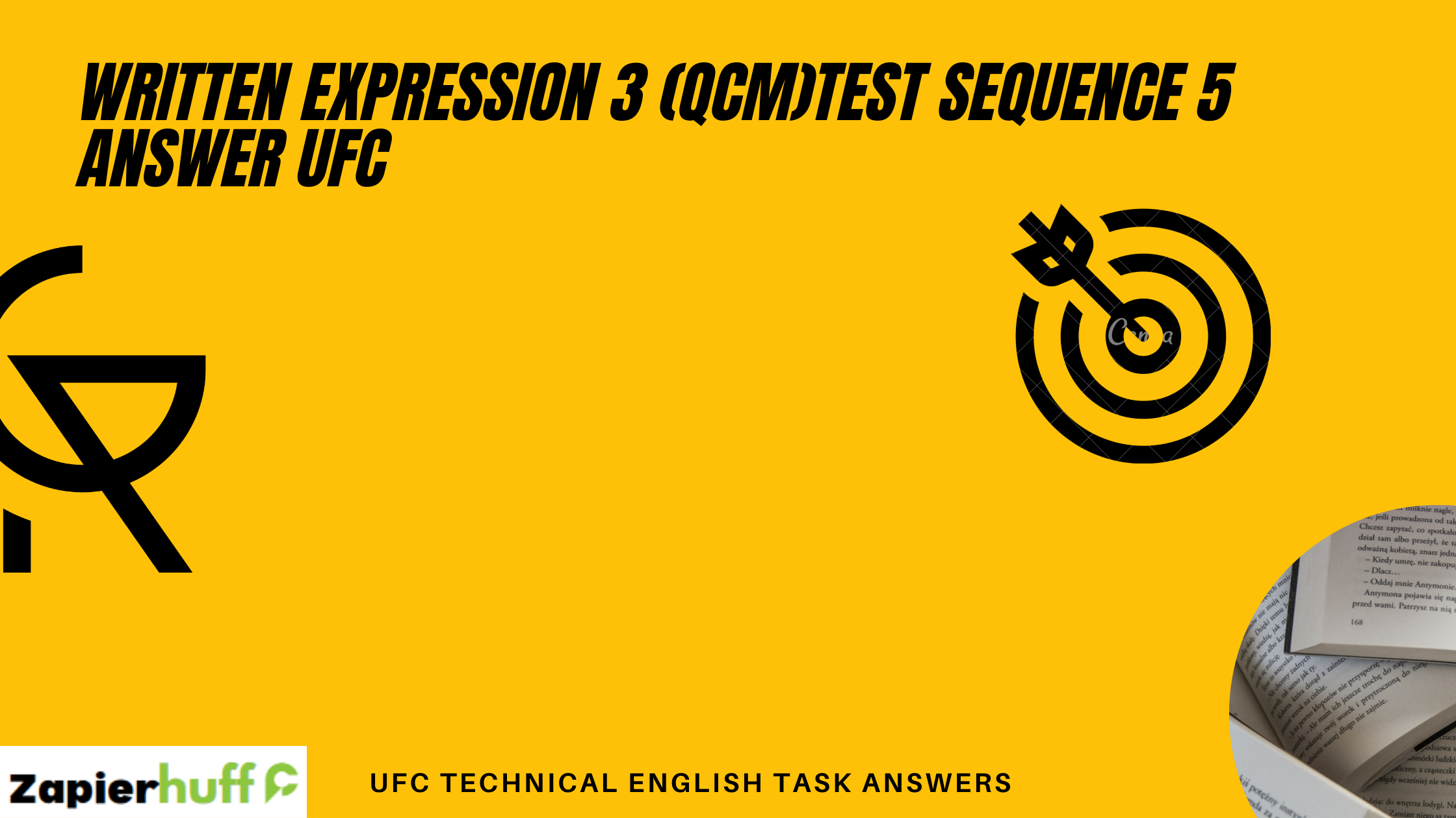 Written Expression 3 (QCM)Test sequence 5 answer UFC