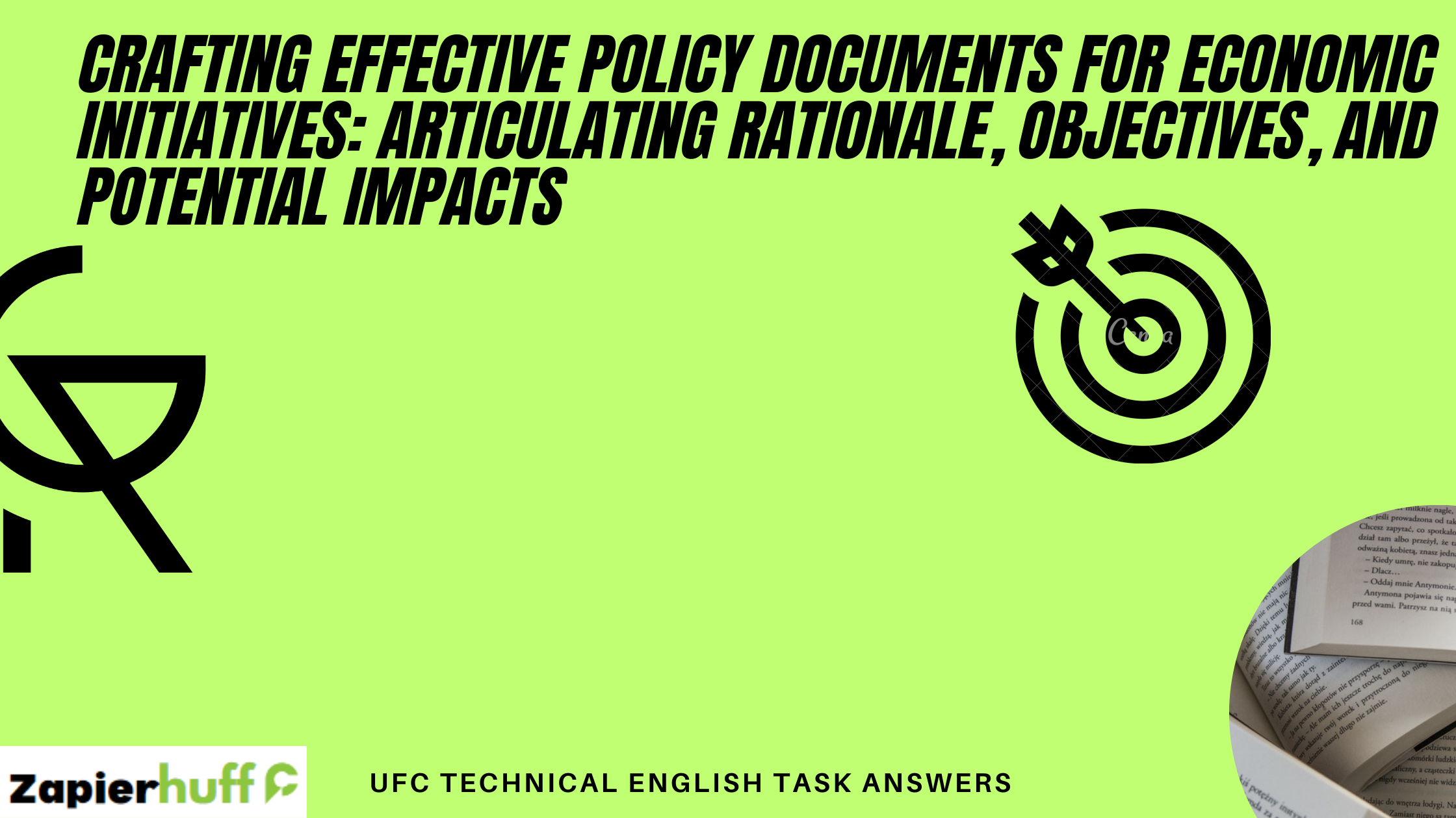 Crafting Effective Policy Documents for Economic Initiatives: Articulating Rationale, Objectives, and Potential Impacts